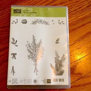 $15 / 3 for $40 Stampin Up! New - Lots of Lavender Stamp Set